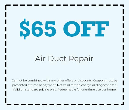 Discount on Air Duct Repair