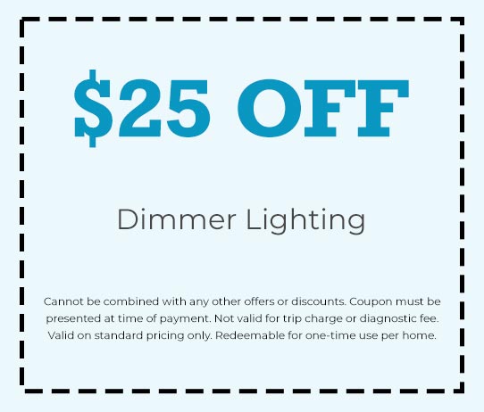Discount on Dimmer Lighting